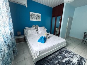 1 bedroom, internet, bed sheets - Suzini's heart (Remire-Montjoly)