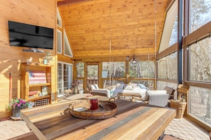 Interior - Riverfront, Hot Tub! Coosawattee River Resort Home (Ellijay)