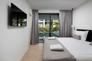 2 bedrooms, iron/ironing board, free WiFi, bed sheets - Villas Azimut - Luxury Apartment with Pool, Terrace and Seaview (Malinska (Krk))