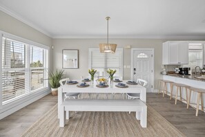 Dining - Luxury Gulf View Retreat on 30A, Steps to Sand, Sleeps 15, Pool, Golf Cart, Pets (Santa Rosa Beach)