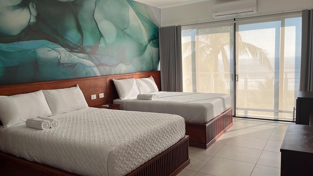 雙人房, 露台, 海景