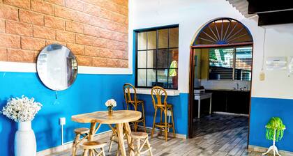 Beachfront private house with pool in El Cuco beach, San Miguel.