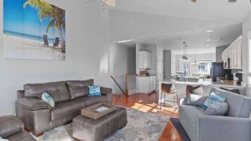 Télévision, cheminée, jeux vidéo