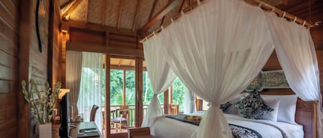 One Bedroom Villa | Lit avec matelas Select Comfort, coffre-fort, bureau