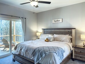 4 bedrooms, free WiFi, bed sheets - Hideout in Blue Ridge (Morganton)