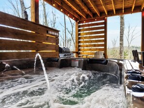 Baignoire à remous extérieure