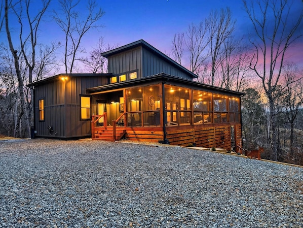 Exterior - Copper Fox Ridge | Minutes to Carter's Lake | Game Room + Hot Tub + Screened Deck (Ellijay)