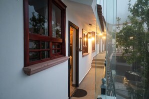 Deluxe Double Room, City View | Exterior detail