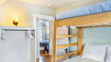 Desk, iron/ironing board, travel cot, free WiFi