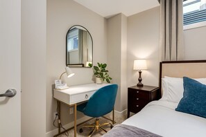 1 sovrum, strykjärn/strykbräda, internet och sängkläder