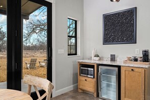 Interior - The Pearl Casita at Featherstone Winery (Stonewall)