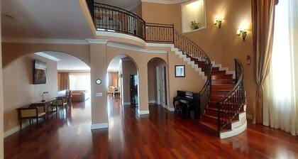 Spacious beautiful house with a swimming pool