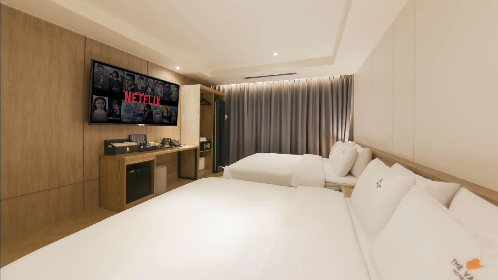 Family Suite | Individually furnished, blackout drapes, soundproofing, free WiFi