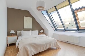 1 bedroom, iron/ironing board, WiFi, bed sheets - Blueground | Landstraße, balcony, nr Belvedere (Vienna)