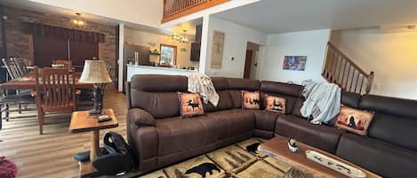 Télévision, cheminée