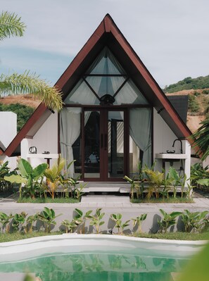 Terrace/patio - Limbo Lux Bungalows (Kuta)