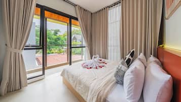 Standard Villa, Balcony | Laptop workspace, iron/ironing board, free WiFi, bed sheets