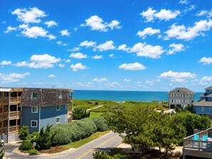 Exterior - SEAFARI - Oceanside 4 BR home w/Pool & Unique Observation Deck (Duck)