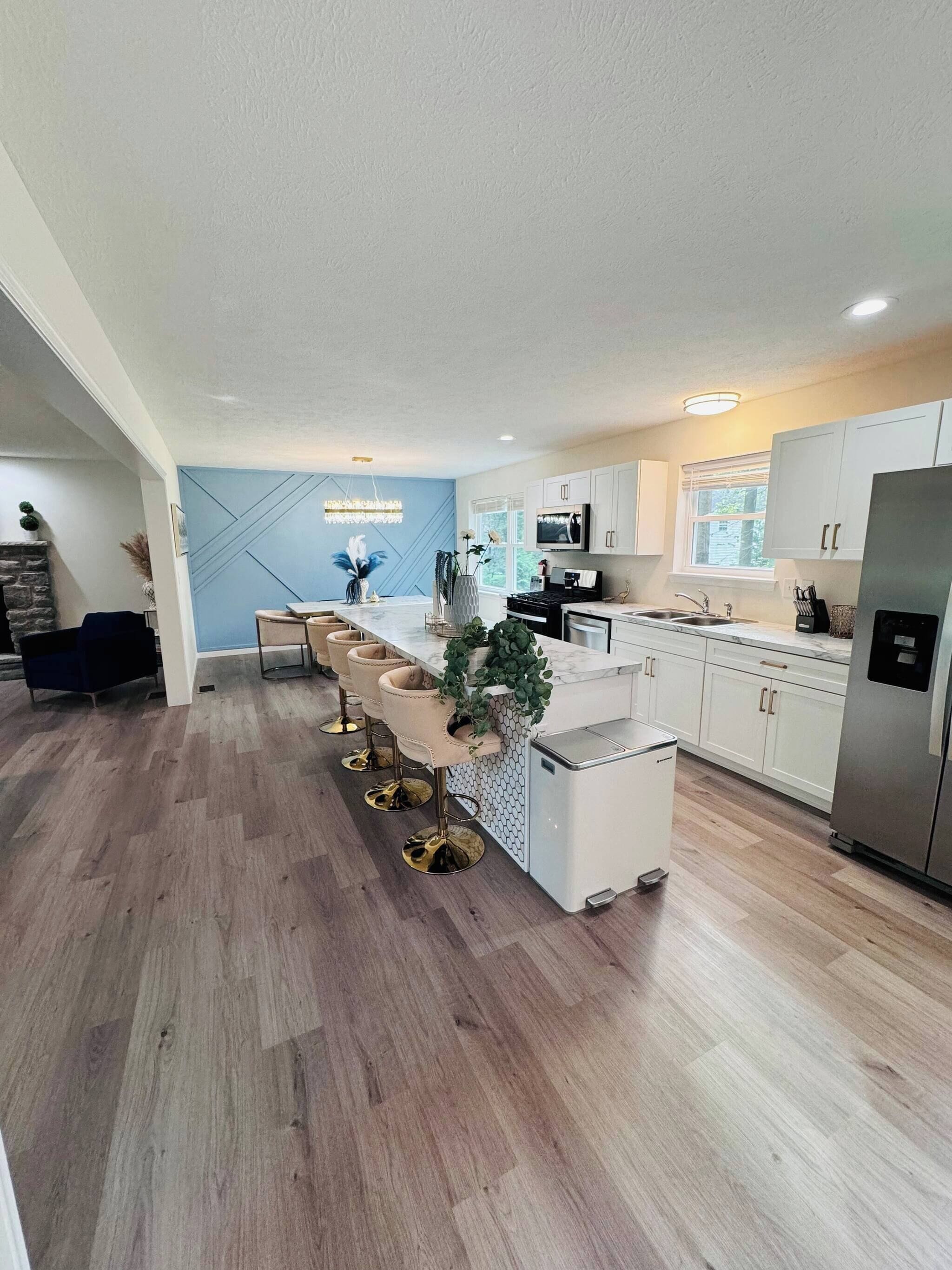 Casa, 4 quartos, acessível, sacada | Cozinha privada