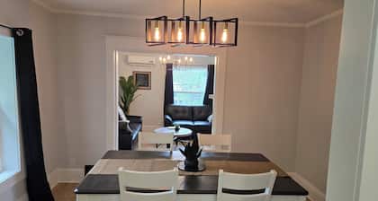 Spacious 2-Bedroom Near Downtown Moncton | Parking, AC & Private Backyard