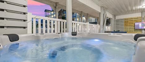 Baignoire à remous intérieure