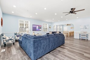 Smart TV, video games, ping pong, books - 6BR Retreat w/ Pool + Hot Tub | Sleeps 24 (North Myrtle Beach)