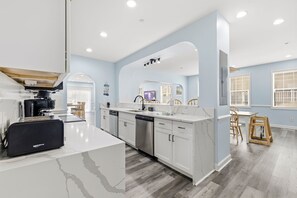 Fridge, microwave, oven, stovetop - 6BR Retreat w/ Pool + Hot Tub | Sleeps 24 (North Myrtle Beach)