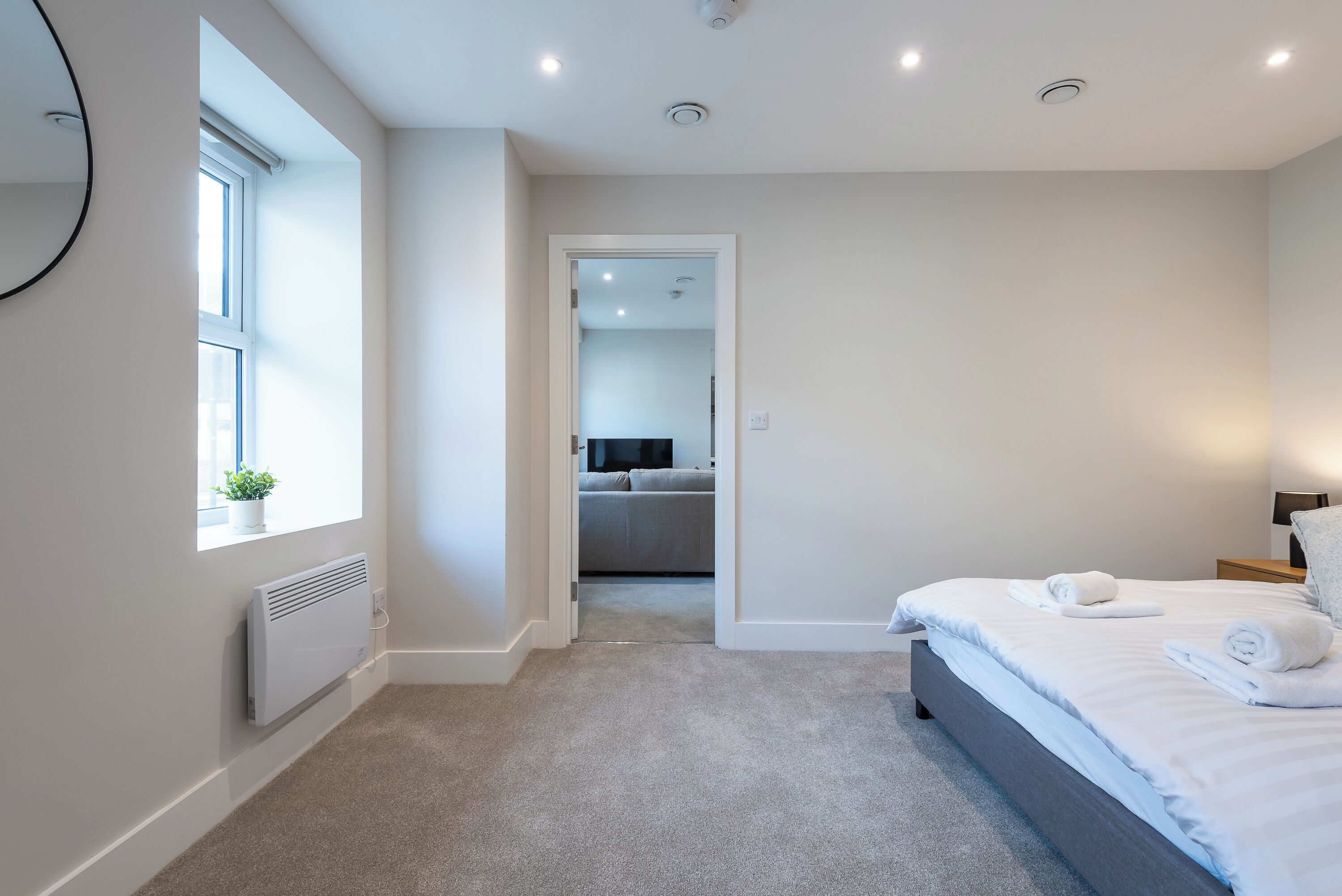 1 dormitorio, tabla de planchar con plancha, wifi gratis y ropa de cama