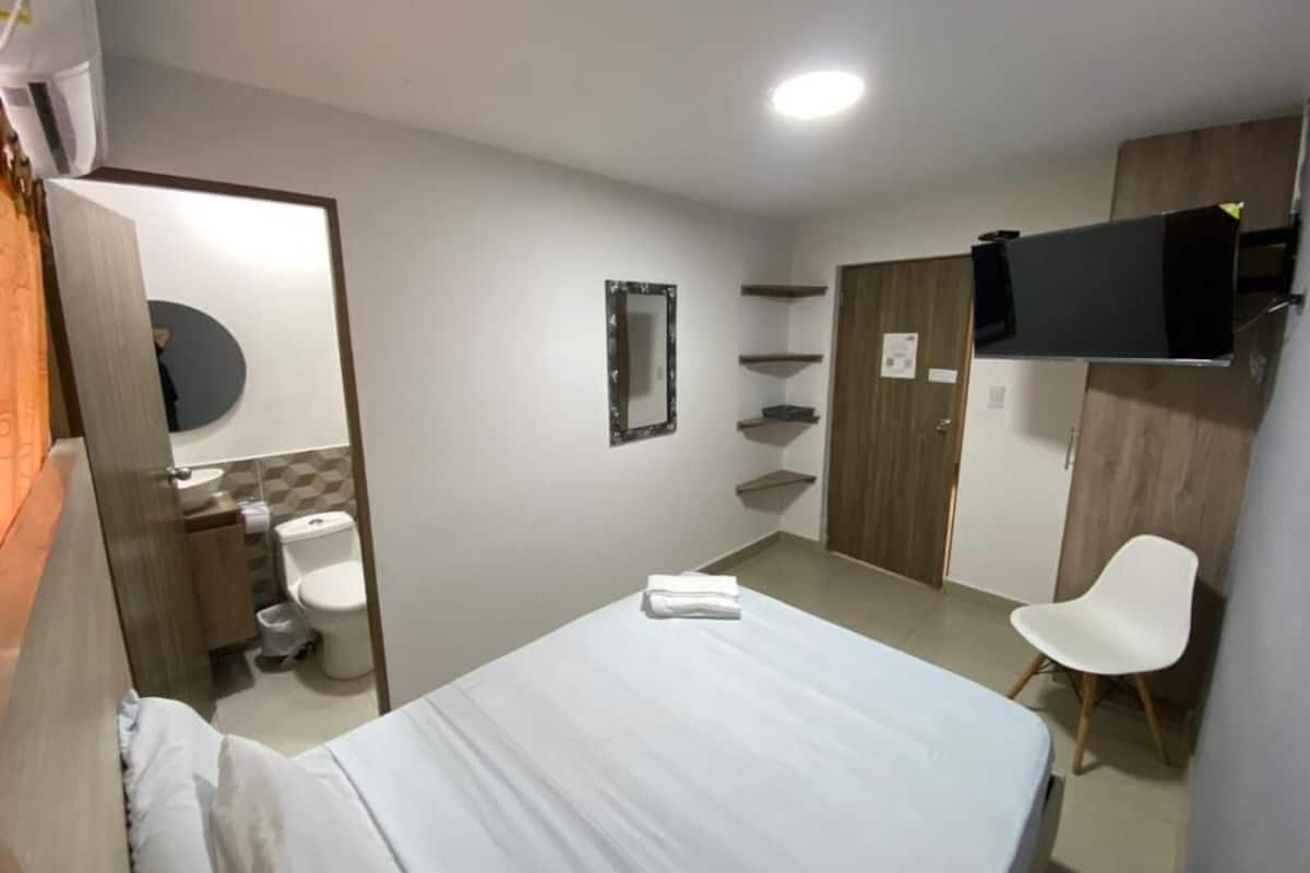 Basic Double Room, Patio, Garden View