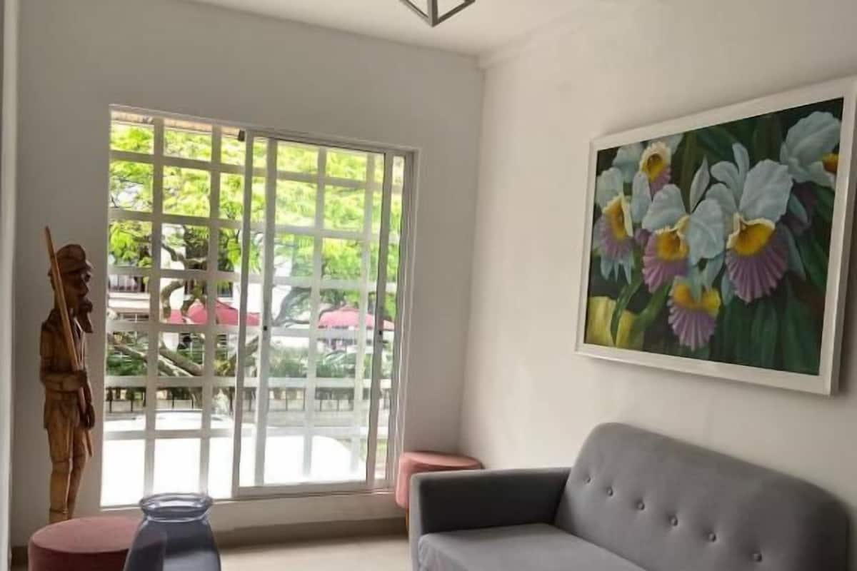 Basic Double Room, Patio, Garden View