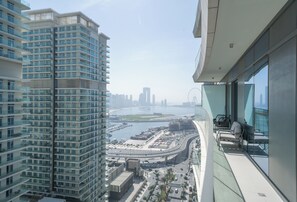 Apartment | Balcony view - Beachfront Marina Skyline Views (Dubai)