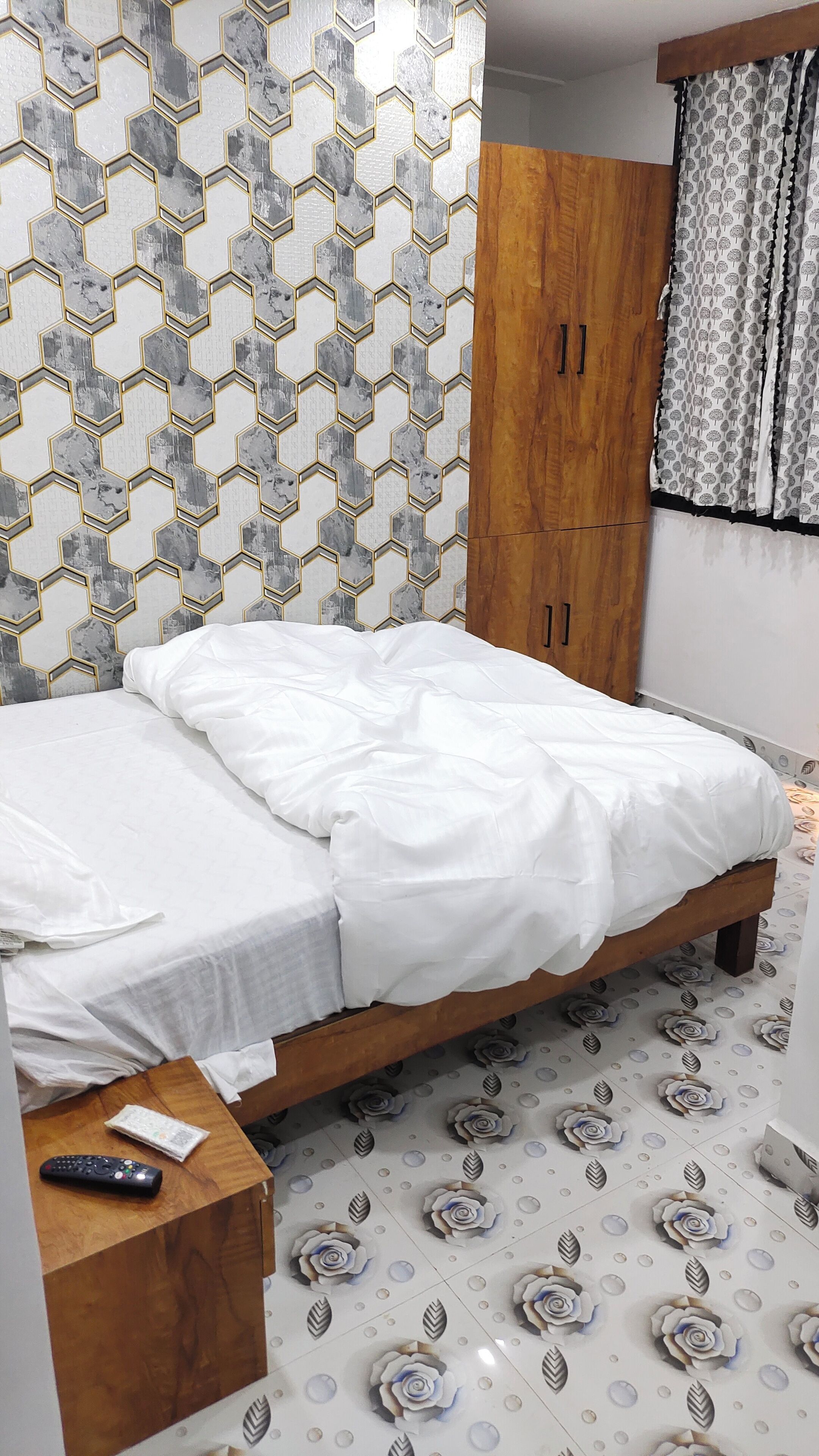 Quarto solteiro luxo, vista para o jardim