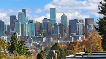 Maison en rangée familiale, 2 chambres, cuisine, vue sur la ville
