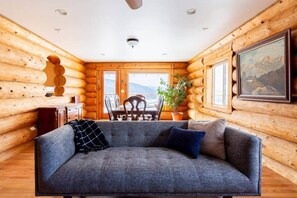 Unclassified image, 4 of 50, button - Log Cabin Retreat on Peaceful 5 Acres with Epic Views (Bell Hill)