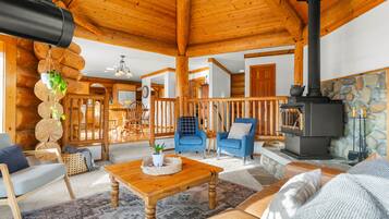 TV, fireplace, table tennis