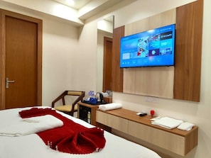 Quarto casal | Ferros/tábuas de passar roupa, Wi-Fi de cortesia