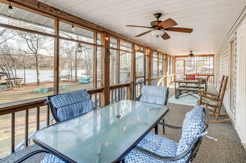 Fish & Swim Off the Dock: Lake Sinclair Family Gem