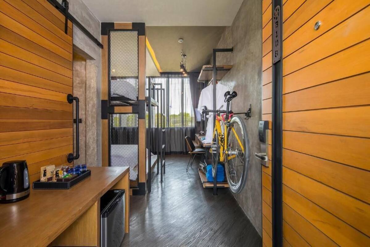 Camera con 2 letti singoli, vista giardino