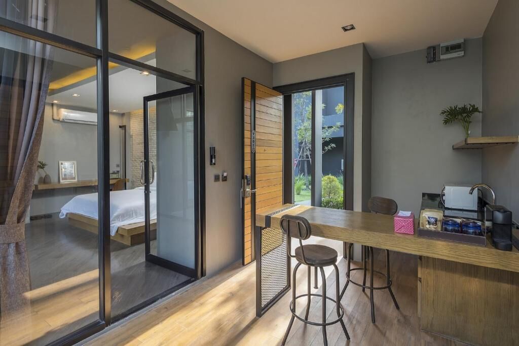 Villa, Patio, Garden View