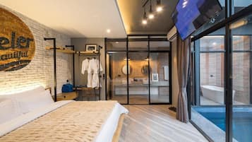 Villa, Patio, Garden View