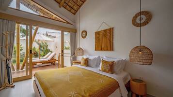Villa, 2 Bedrooms, Private Pool, Pool View | In-room safe, blackout drapes, iron/ironing board, free WiFi