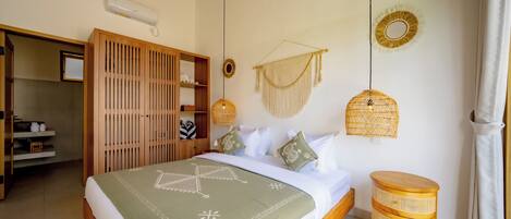 Villa, 2 Bedrooms, Private Pool, Pool View | In-room safe, blackout drapes, iron/ironing board, free WiFi