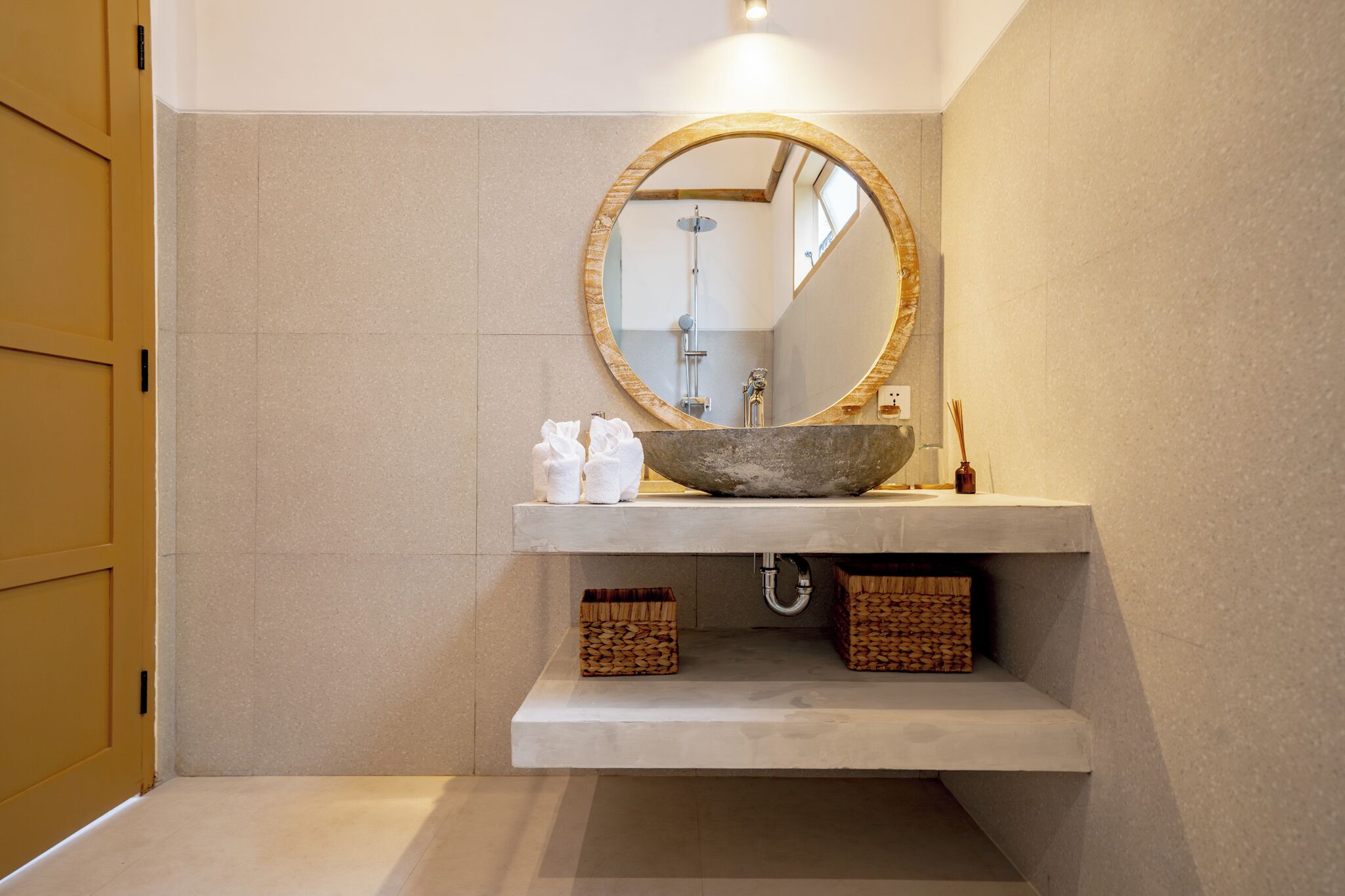 Villa, 2 Bedrooms, Private Pool, Pool View | Bathroom | Separate tub and shower, rainfall showerhead, free toiletries, bidet