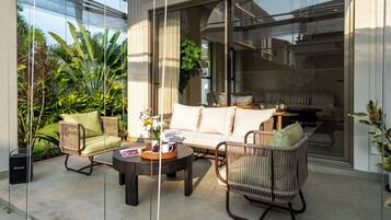 Deluxe Villa, Private Pool, Corner | Terrace/patio