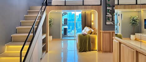 43-inch Smart TV with cable channels