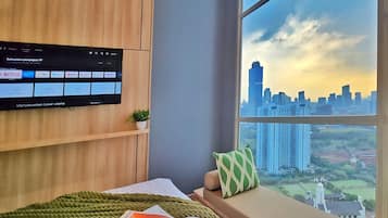 Lejlighed - 2 soveværelser - byudsigt | Udsigt fra værelset