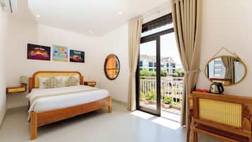 디럭스 더블룸, 발코니, 정원 전망