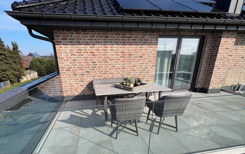 Vacation apartment with large roof terrace Field & flair in Waldfeucht