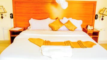 Eenpersoonskamer, balkon, uitzicht op heuvels