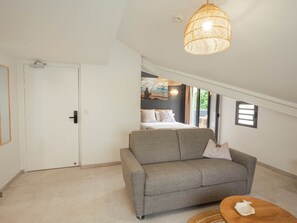 Living area - Appt Tradition - L'Escale Bleue Saint-Leu, Réunion (Saint-Leu)